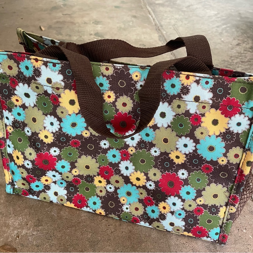 Thirty-one floral print tote